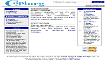 Tablet Screenshot of copi.org